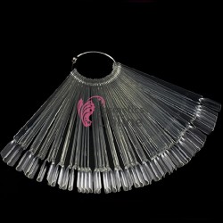 Margareta pentru decor unghii MGR01 Transparent cu 50 de modele + 1 inel